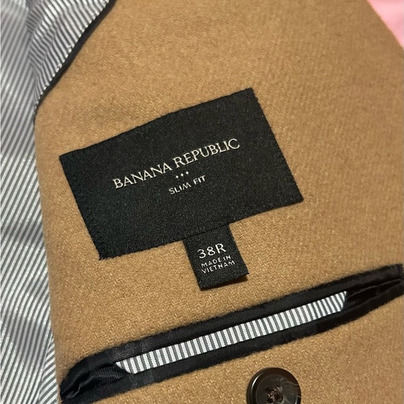 Banana Republic camel blazer sport coat - Picture 6 of 8